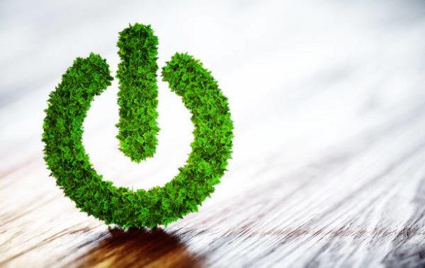 Qué es la energía verde logo